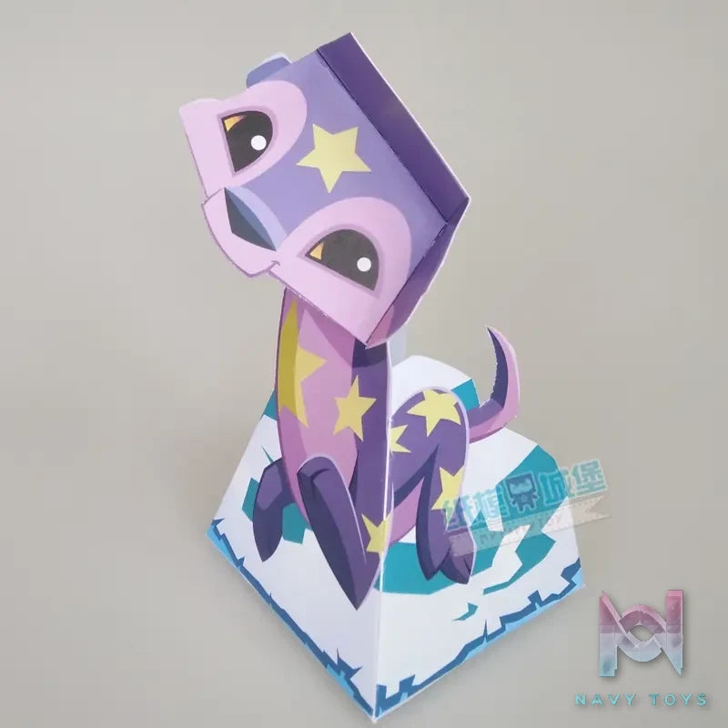 Qian Zhi Lu Studio – Animal Series Visual illusion 3D Paper Model DIY