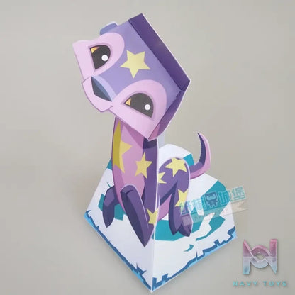 Qian Zhi Lu Studio – Animal Series Visual illusion 3D Paper Model DIY
