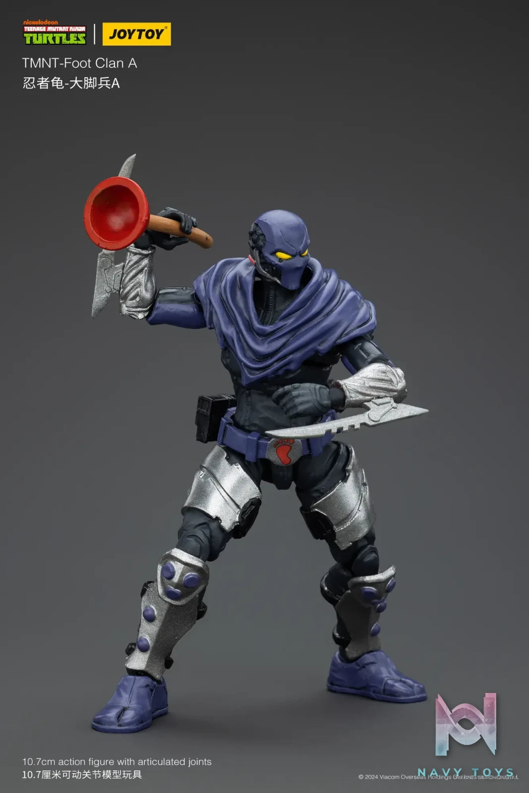 JOYTOY Studio – Teenage Mutant Ninja Turtles Shredder & Foot Clan JT00157 JT00164 JT00171 (Licensed)