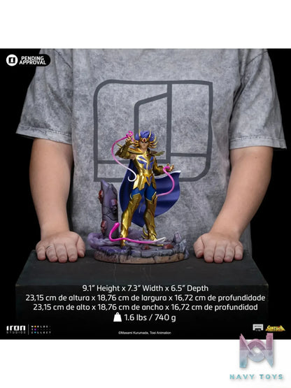 Iron Studio – Saint Seiya Art Scale 1/10 Statue Cancer Deathmask (Licensed)
