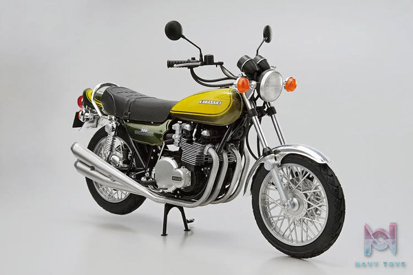AOSHIMA – 1/12 KAWASAKI Z1 900 SUPER4 ’73 X YAMAHA 4HM XJR400S ’94 WITH CUSTOM PARTS (Licensed)