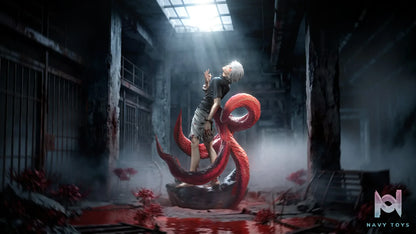 Damocles Studio – Ken Kaneki White Haired Suffering Tokyo Ghoul