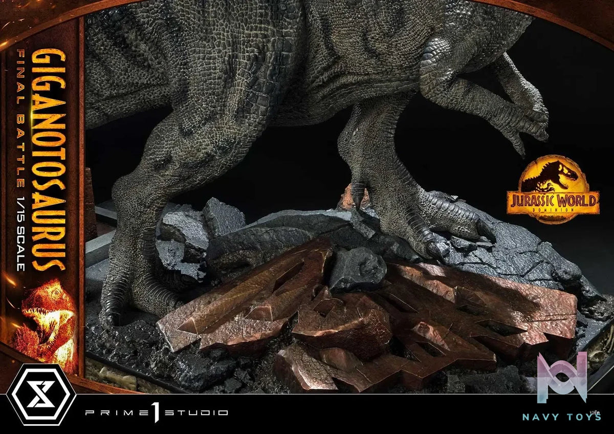 Prime 1 Studio – Legacy Museum Collection Jurassic World: Dominion(Film) Giganotosaurus 1/15 scale LMCJW3-04 LMCJW3-04S (Licensed)