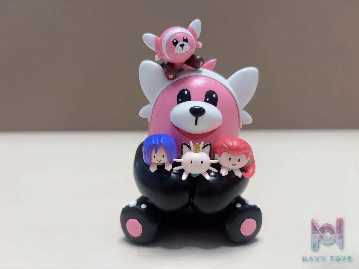 Rocket Team Studio – Pokémon 1/20 Stufful Evolution Line
