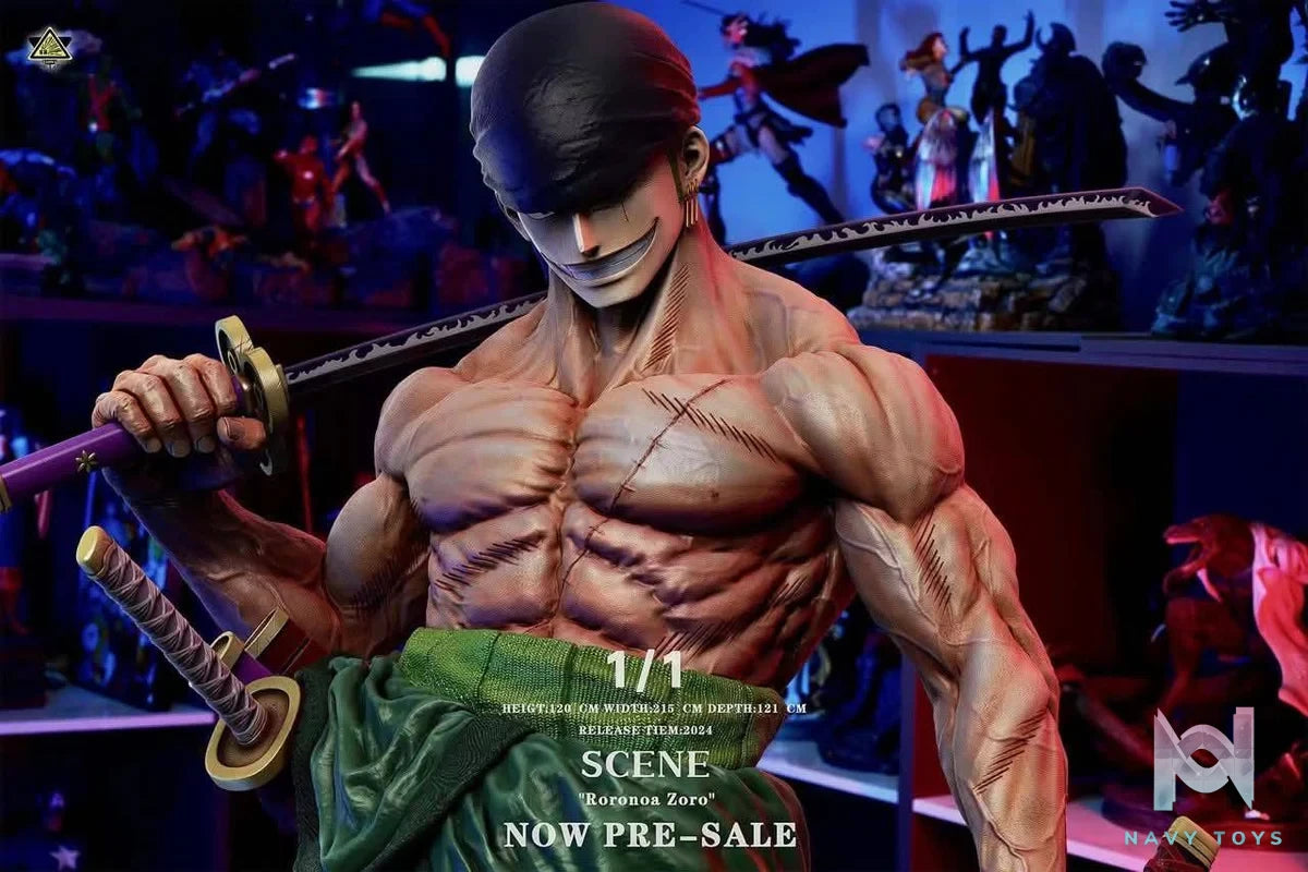 Roronoa Zoro Life Scale resin statue super bomb studio anime figure