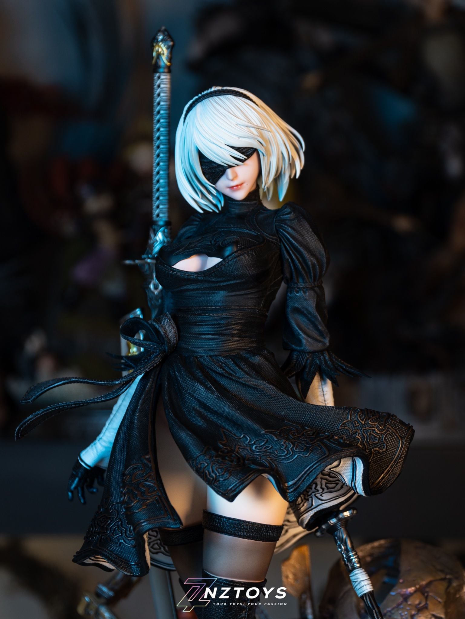 2B - Nier Automata - Imagination Studio resin statue Imagination Studio anime figure
