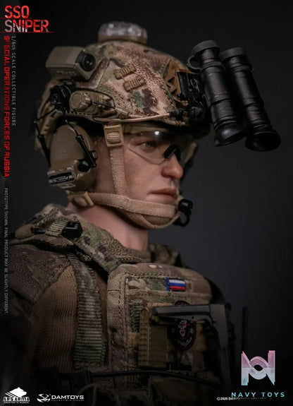 DAMTOYS – 1/6 Scale Russian Federation SSO Special Forces Sniper Item No. 78108 (Licensed)
