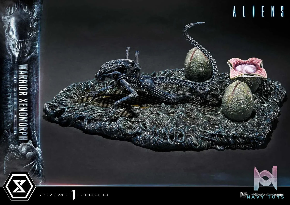 Prime 1 Studio – Ultimate Diorama Masterline Aliens (Film) Warrior Xenomorph for Queen Alien UDMAL-02 (Licensed)
