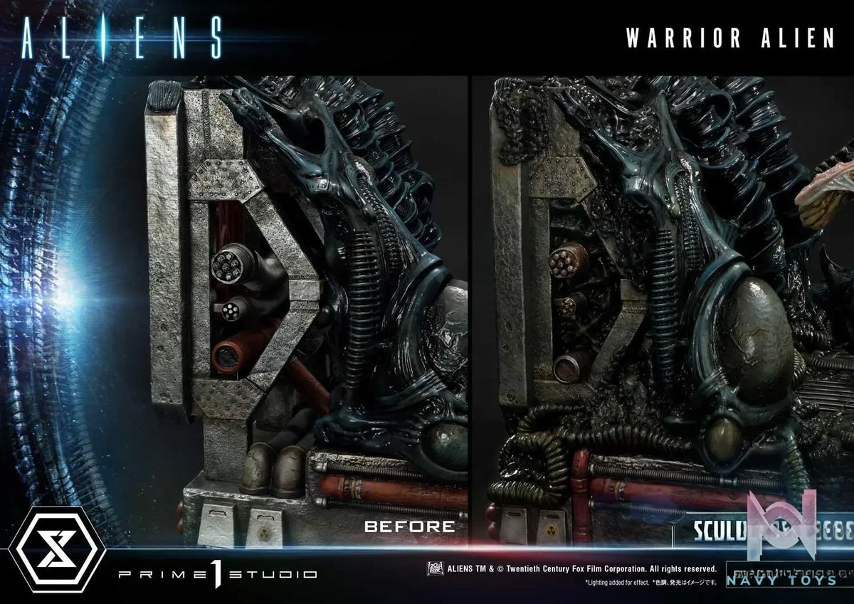 Prime 1 Studio – Premium Masterline Aliens (Comics) Warrior Alien PMDHAL-02 PMDHAL-02DX PMDHAL-02DXS(Licensed)