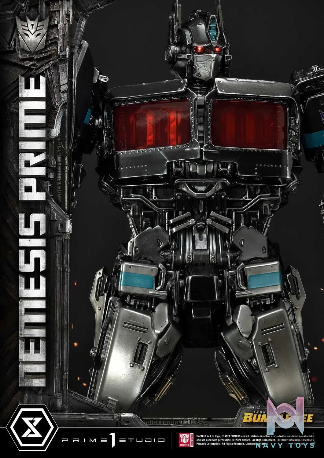 Prime 1 Studio – Museum Masterline Transformers: Bumblebee (Film) Nemesis Prime MMTFM-26NP(Licensed)