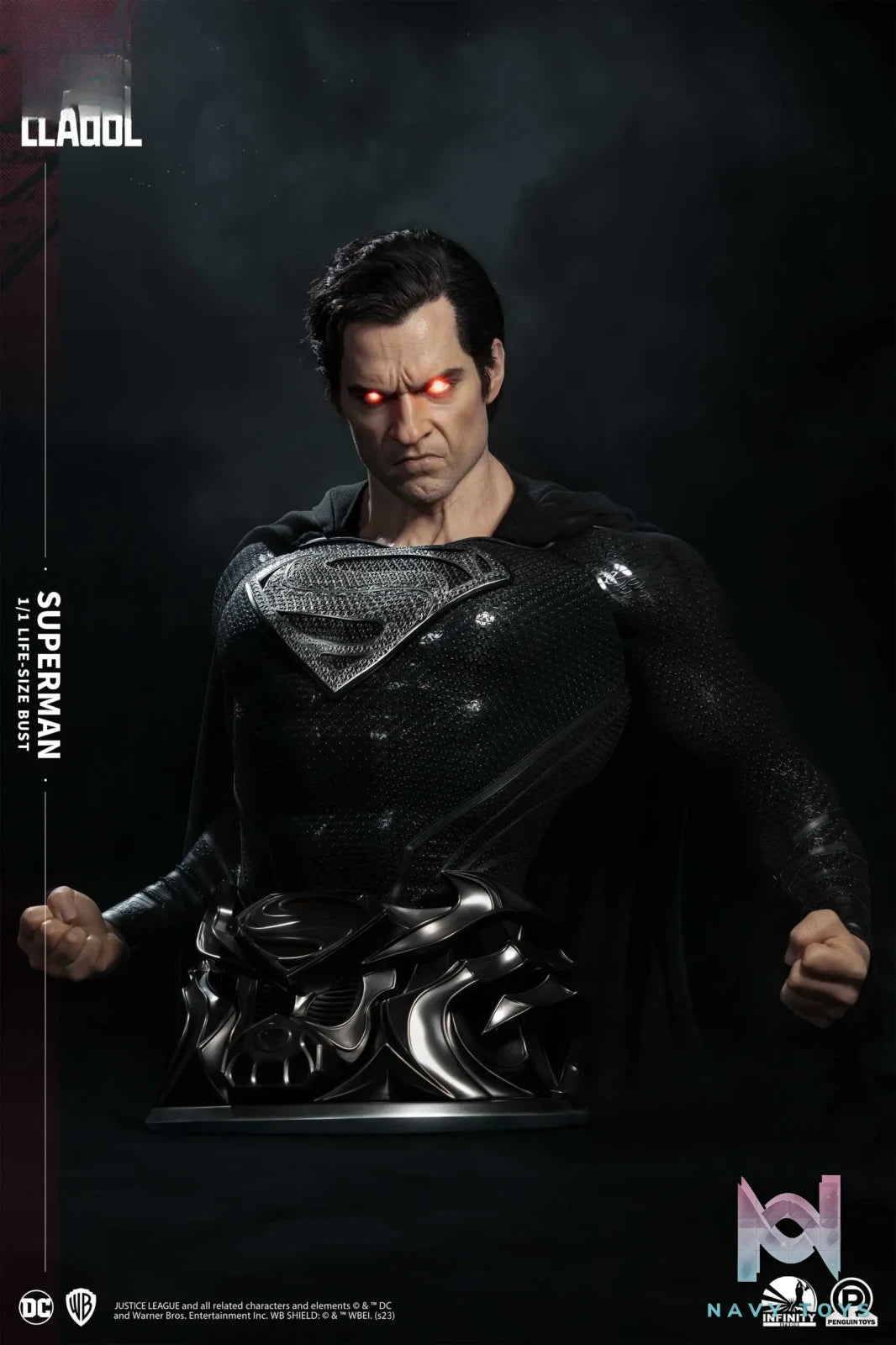 Infinity Studio – DC Series Zack Snyder’s Justice League Superman 1:1 Life Size Bust (Licensed)