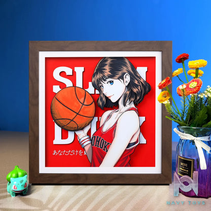 Yu Zhi Jiang Studio – Haruko Akagi 3D Decorative Painting Slam Dunk