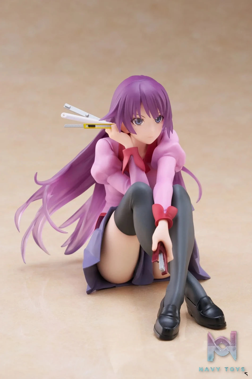 Taito – Monogatari Series Desktop Cute Figure Senjougahara Hitagi 2.0 (Licensed)