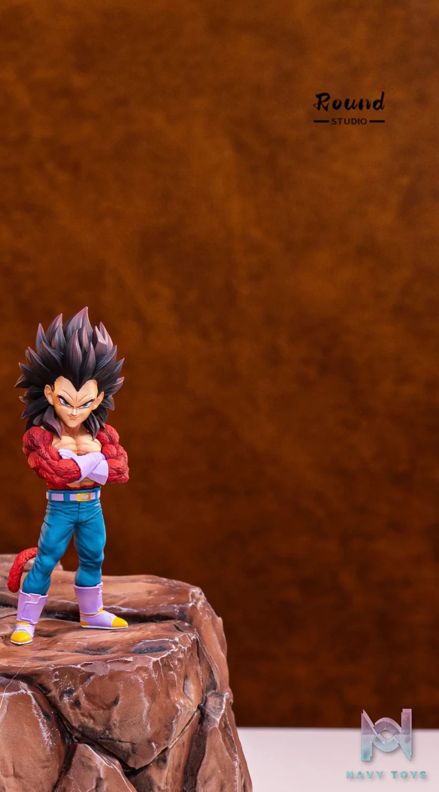 Round Studio – Dragon Ball GT Super Saiyan 4 Goku & Super Saiyan 4 Vegeta