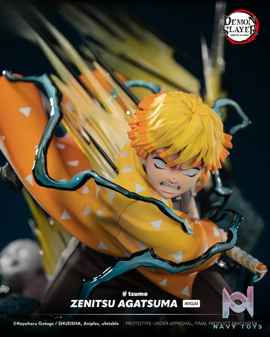 Tsume Studio – Ikigai Demon Slayer Kimetsu no Yaiba Zenitsu Agatsuma 1/6 Statue (Licensed)