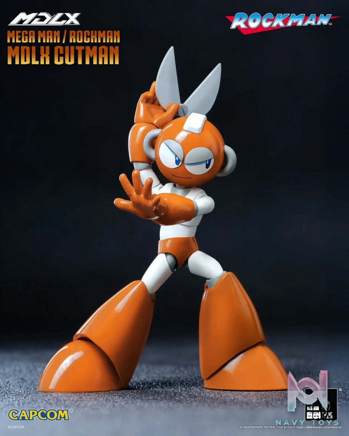 Threezero – Rockman / Mega Man MDLX Cutman 3Z08370A0 (Licensed)