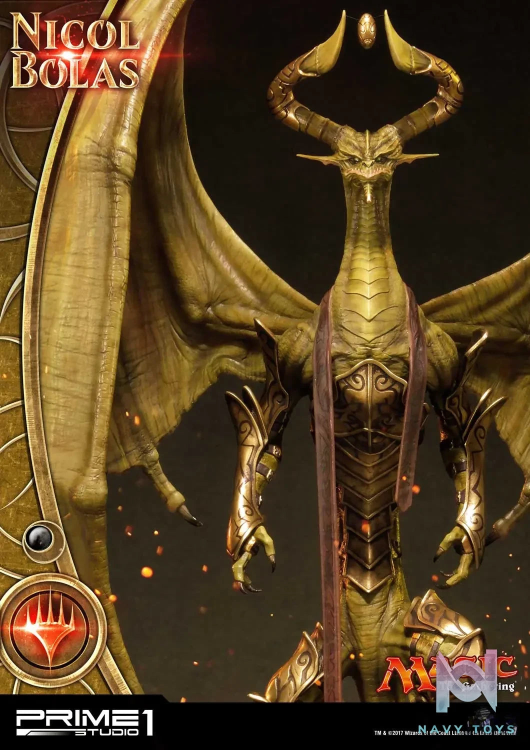 Prime 1 Studio – Premium Masterline Magic: The Gathering Nicol Bolas PMMTG-01 PMMTG-01EX (Licensed)