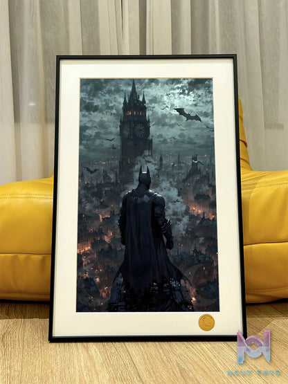 Xing Kong Studio – DC The Dark Knight Batman Gotham City Wall Art Print