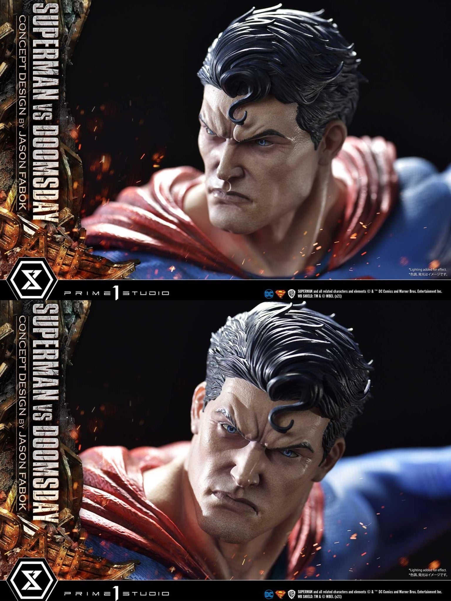 Superman VS Doomsday - Superman - Prime 1 Studio (UMMDC - 05; UMMDC - 05DXS) resin statue Prime 1 Studio anime figure