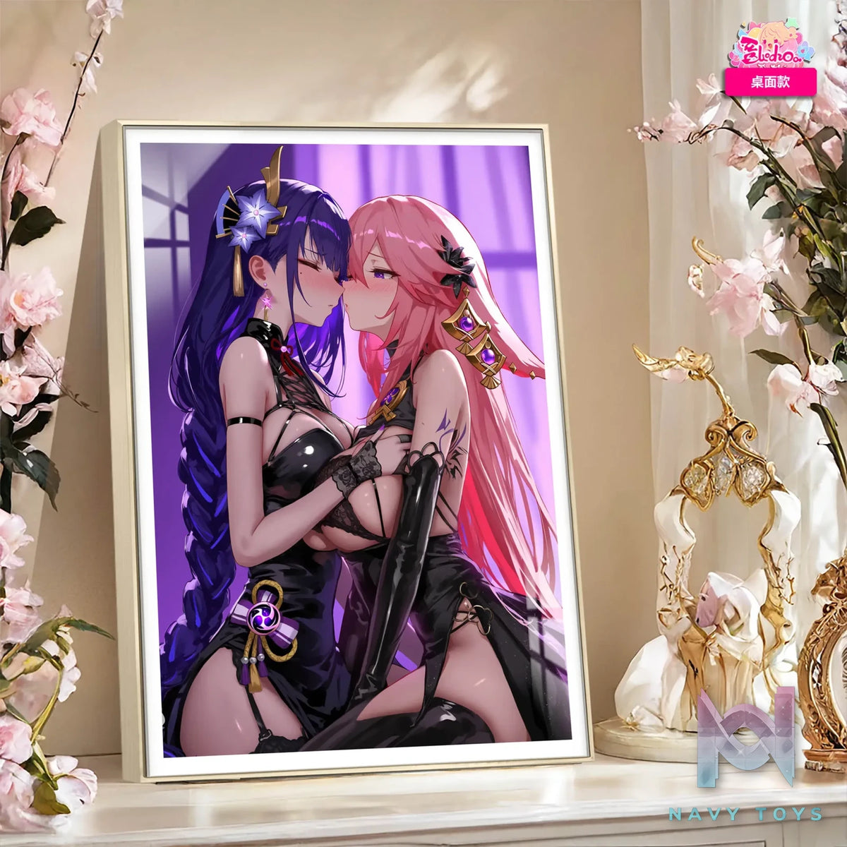 A Miao Hua She Studio – Genshin Impact Shy Beelzebul & Yae Miko