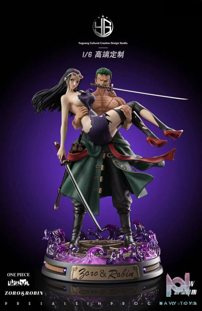 Yuguang Cultural Creative Design Studio – One Piece Roronoa Zoro and Nico Robin