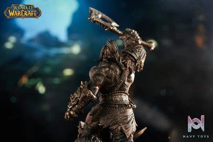 BLIZZARD ENTERTAINMENT – World of Warcraft Grommash Hellscream Bronze Edition Statue BLZ006 (Licensed)