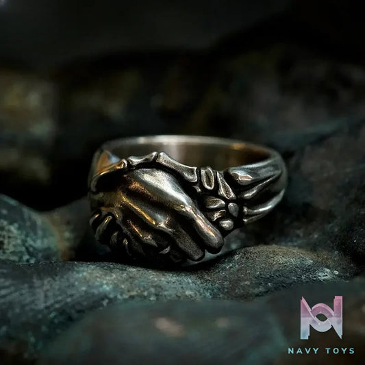 Raven Studio (silver jewelry) – Exclusive Design Dark Style “Devil’s Deal” Ring Original
