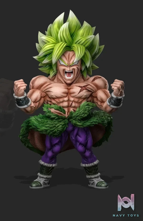 Power Studio - Dragon Ball 1 Broly resin statue Navy Toys anime figure