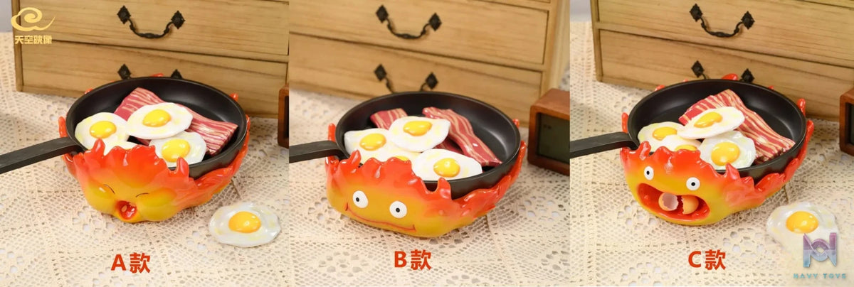 Tian Kong Ying Xiang Studio – Howl’s Moving Castle Calcifer Storage Ornaments