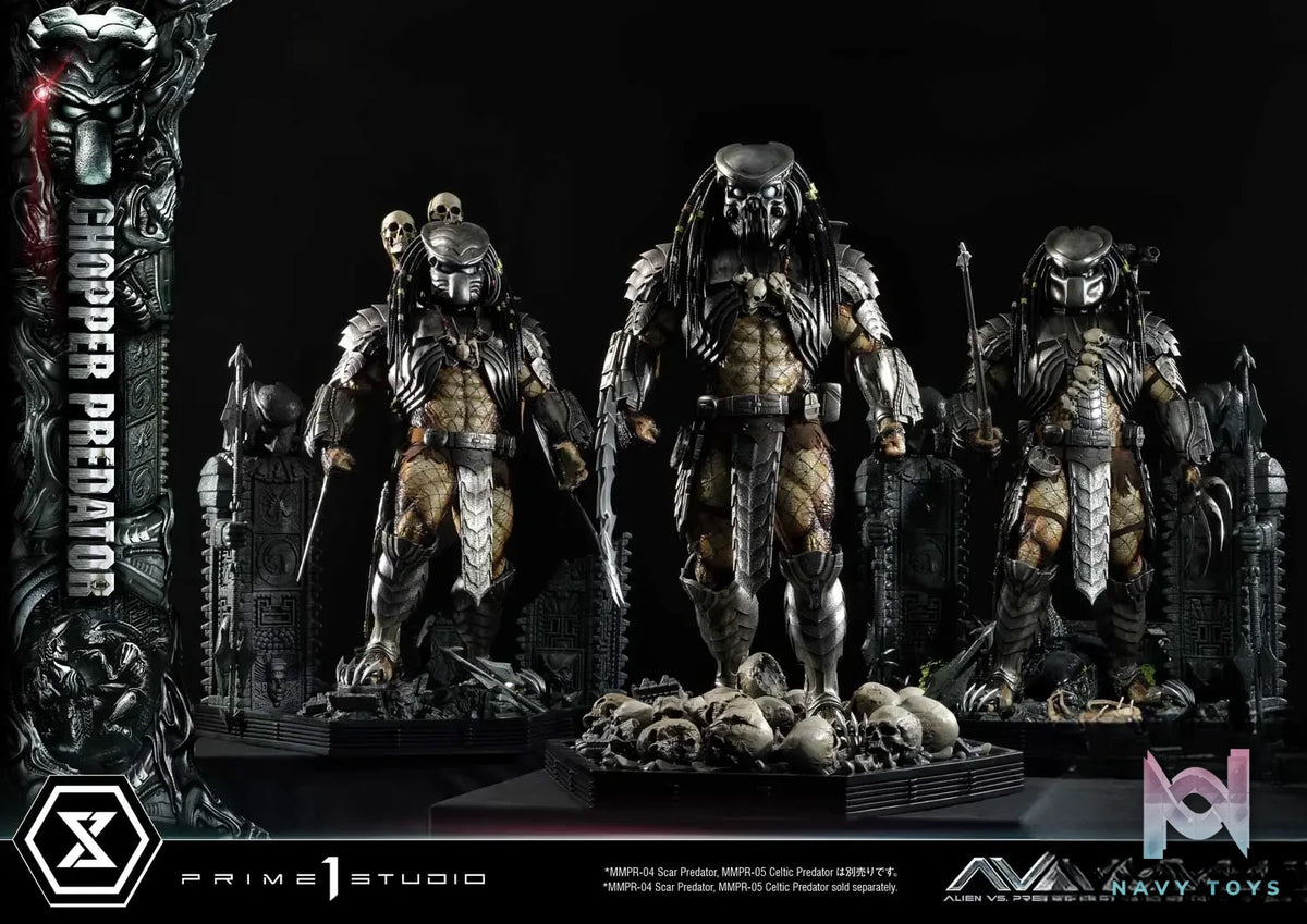 Prime 1 Studio Museum Masterline Alien vs. Predator Chopper Predator MMPR-06