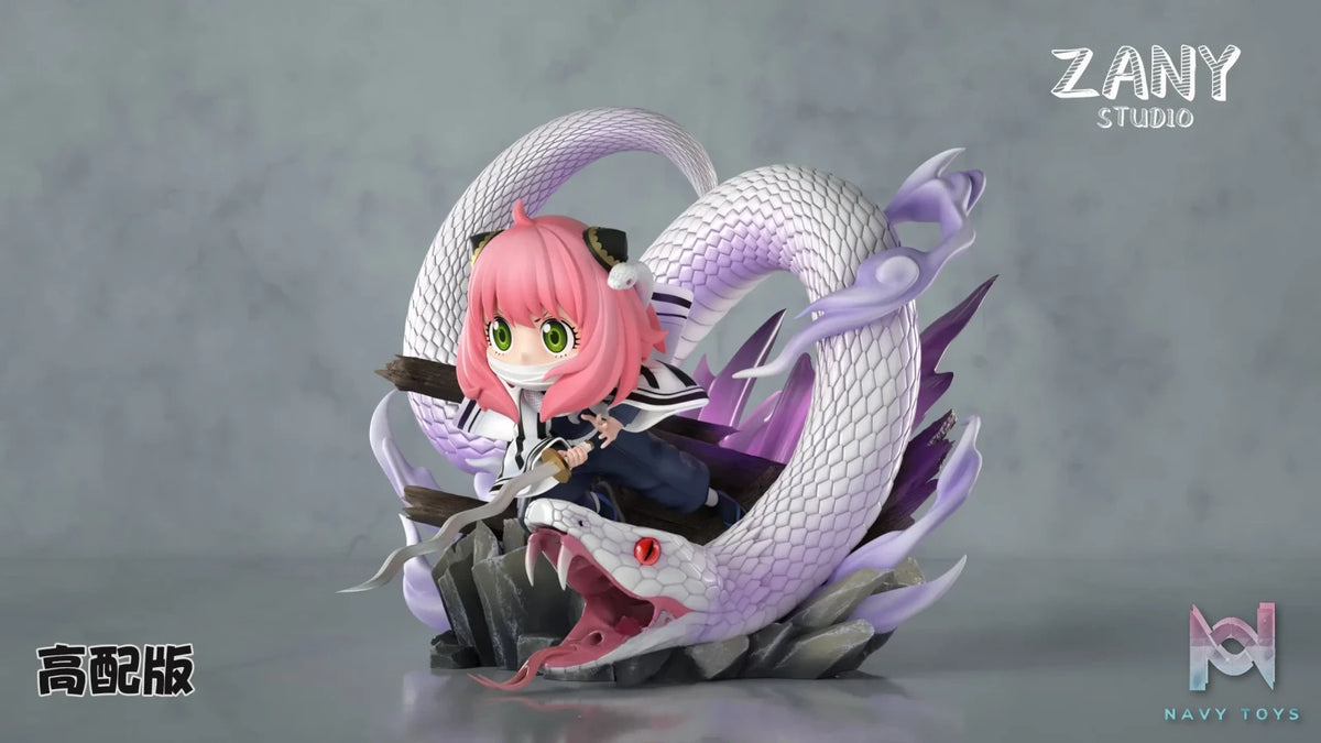 Zany Studio – Anya Cosplay Demon Slayer Iguro Obanai Spy x Family