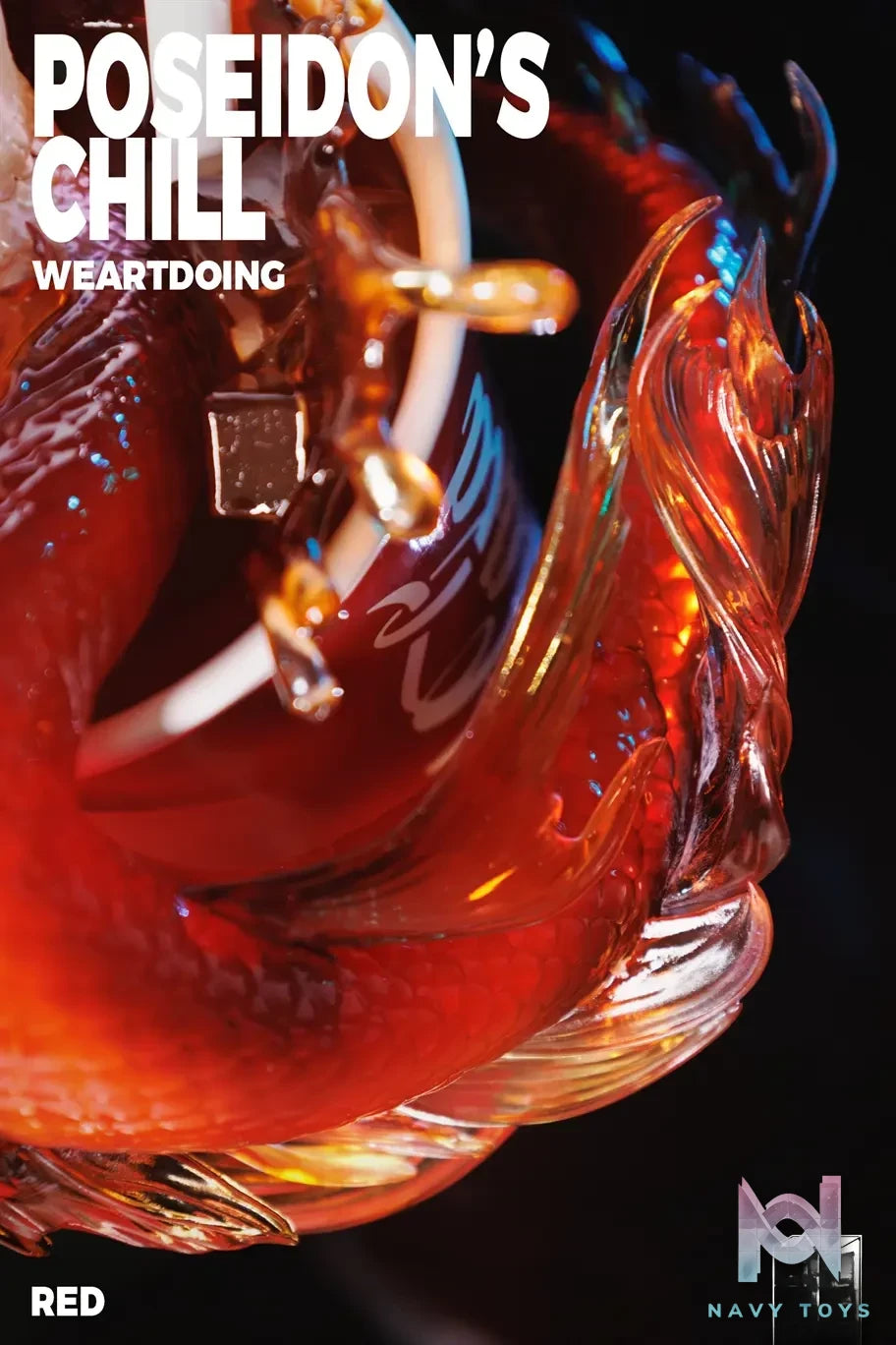 Weartdoing Studio – Original Poseidon’s Chill-Red & Blue & Orange (Licensed)