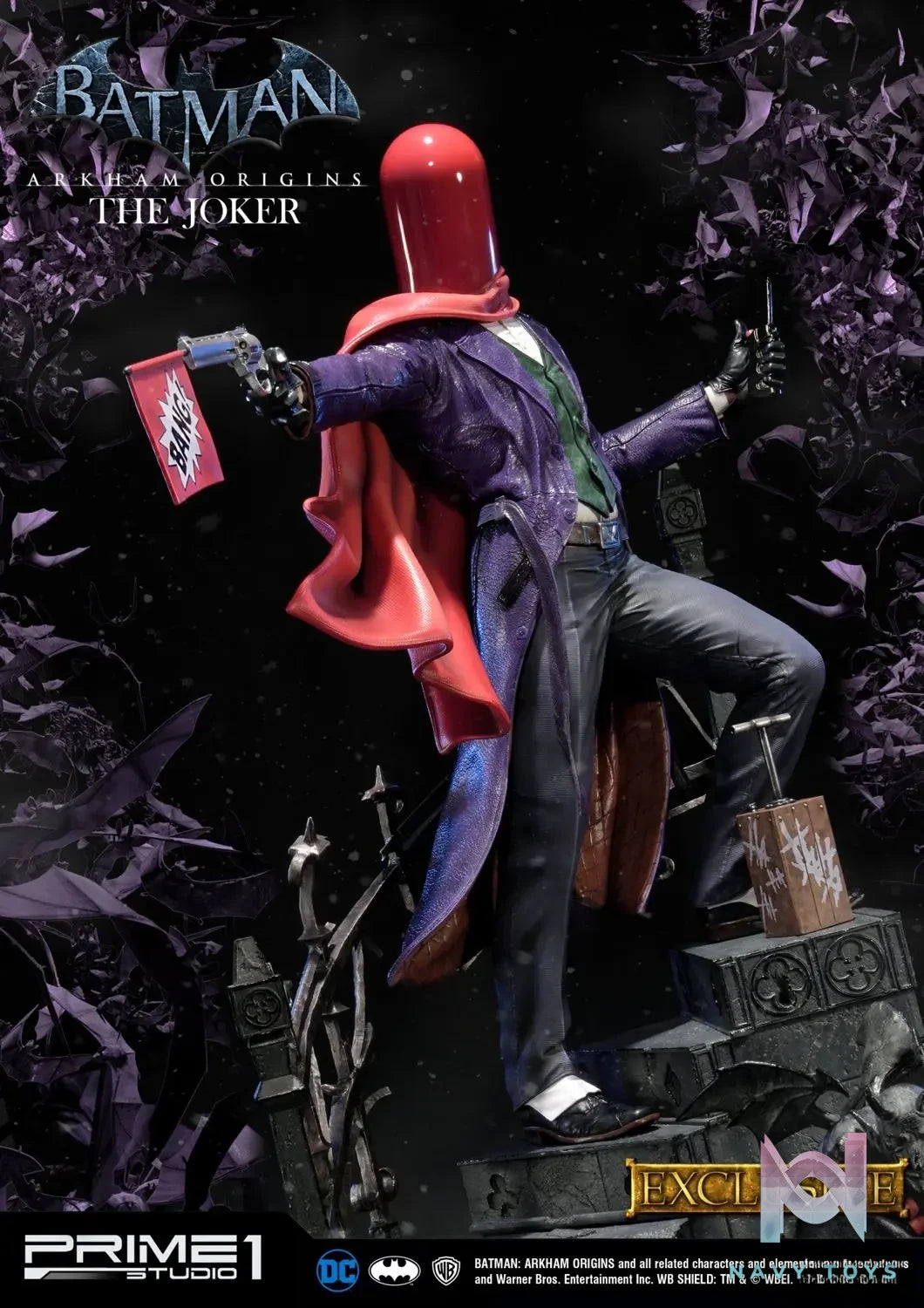 Prime 1 Studio – Museum Masterline Batman: Arkham Origins The Joker MMDC-21 MMDC-21EX (Licensed)