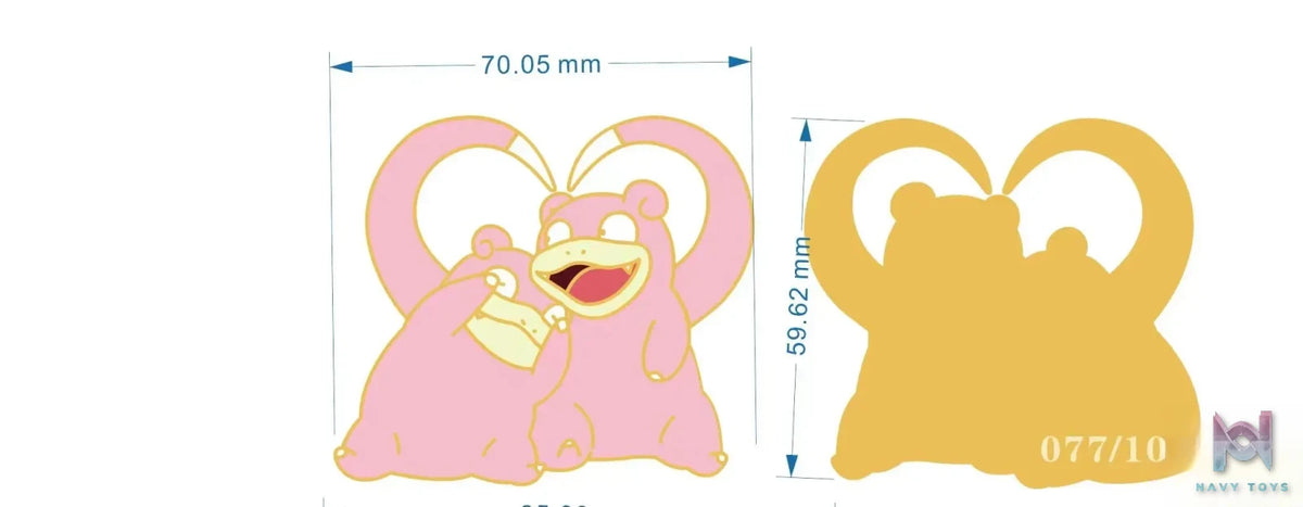 Dai Dai Land Studio – Pokémon Slowpokes Fall In Love