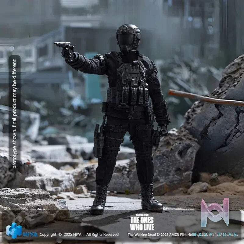 HIYA Toys – The Walking Dead Rick Action Figure ESW0318 (Licensed)