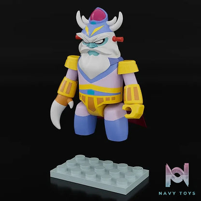 GSC – BRICKROID Great Mazinger Great Marshall of Hell X Ankoku Daishogun Posable Figure (Licensed)