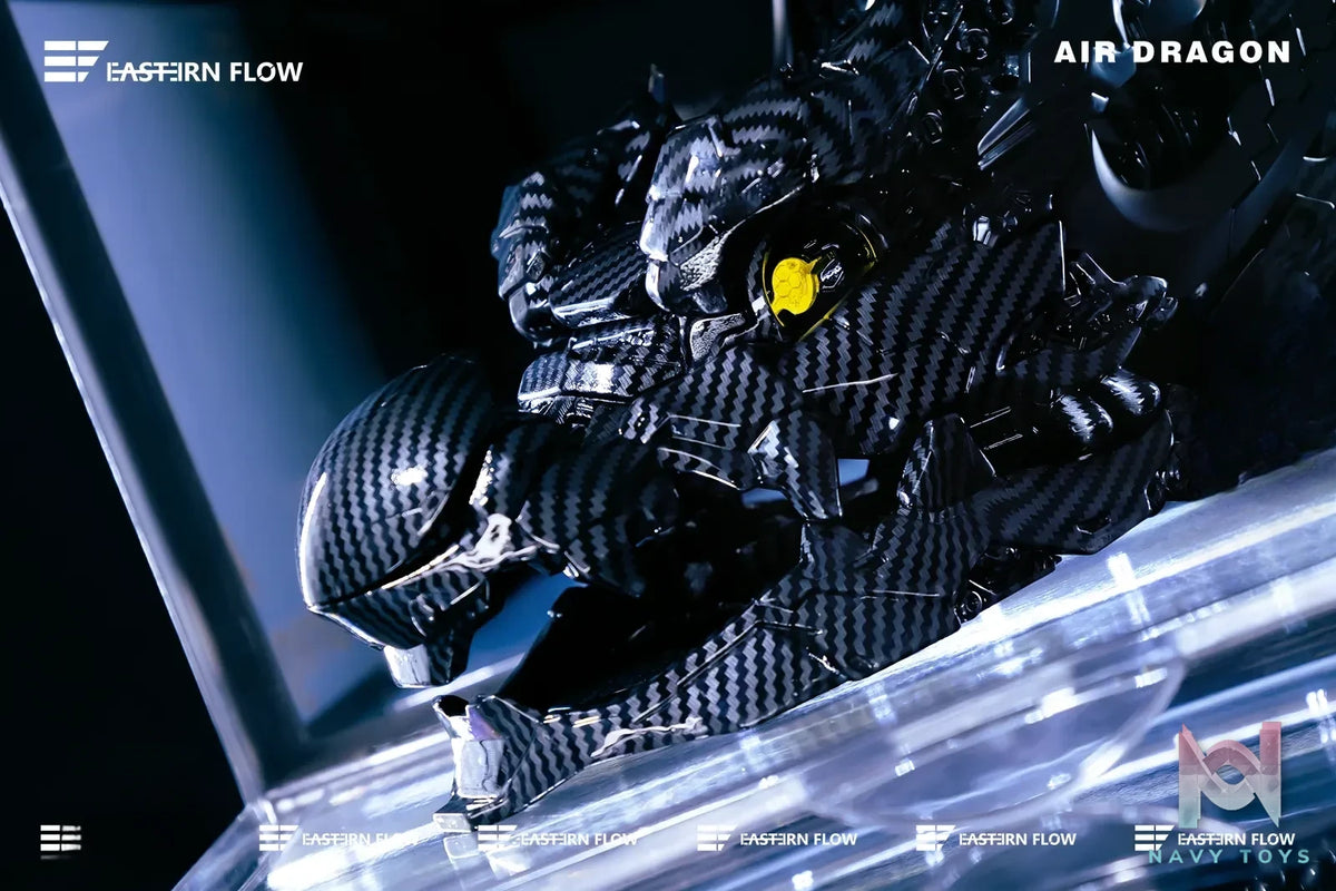 WeArtDoing Studio – Original Air Dragon Violet Sapphire & Crystal & Carbon Fiber (Licensed)