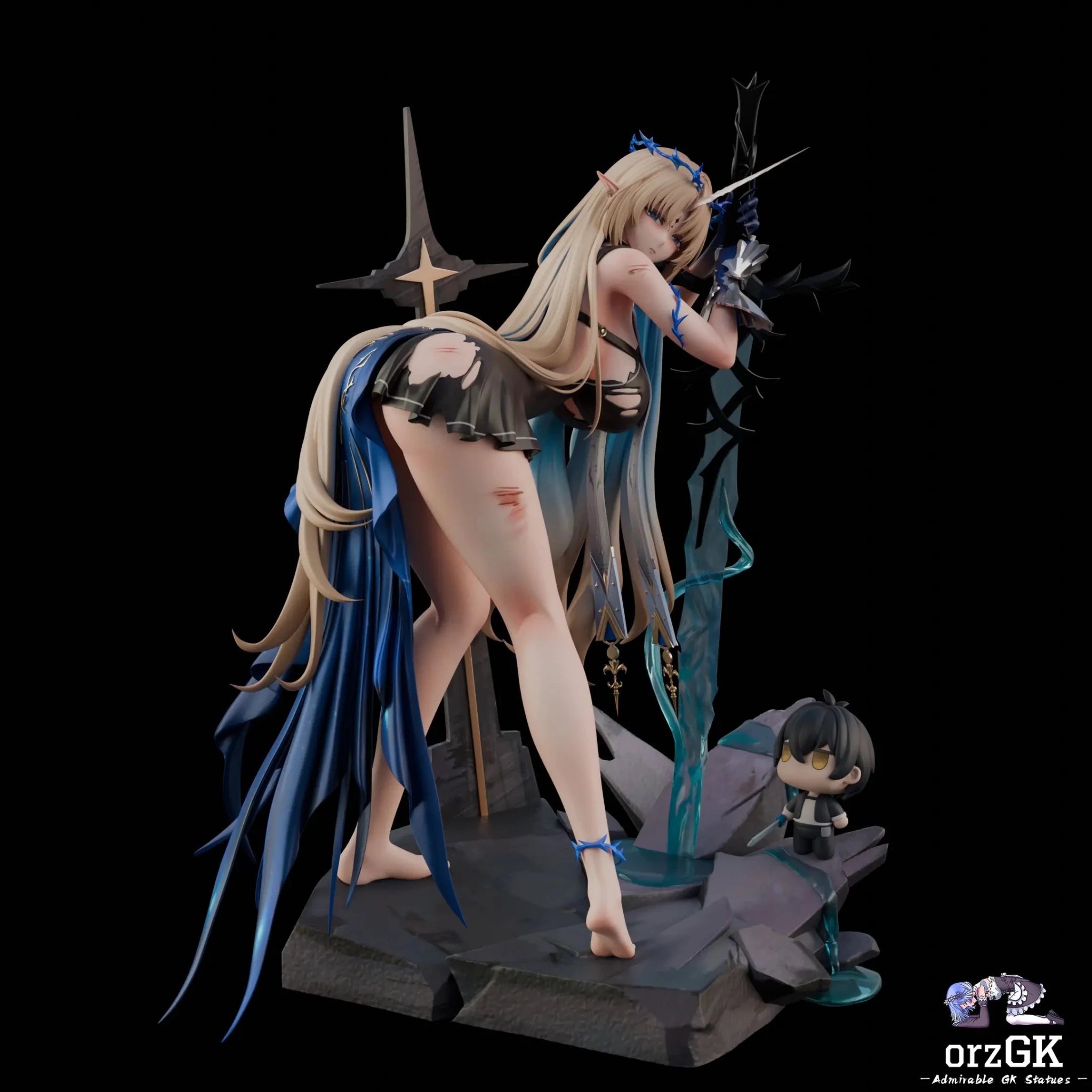 Mi Yin Studio - Wuthering Waves Fleurdelys resin statue Navy Toys anime figure