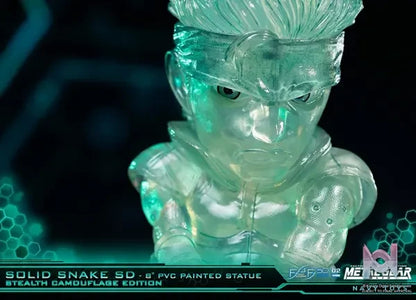First 4 Figures – Metal Gear Solid – Solid Snake SD 8″ PVC Painted statue (Licensed)
