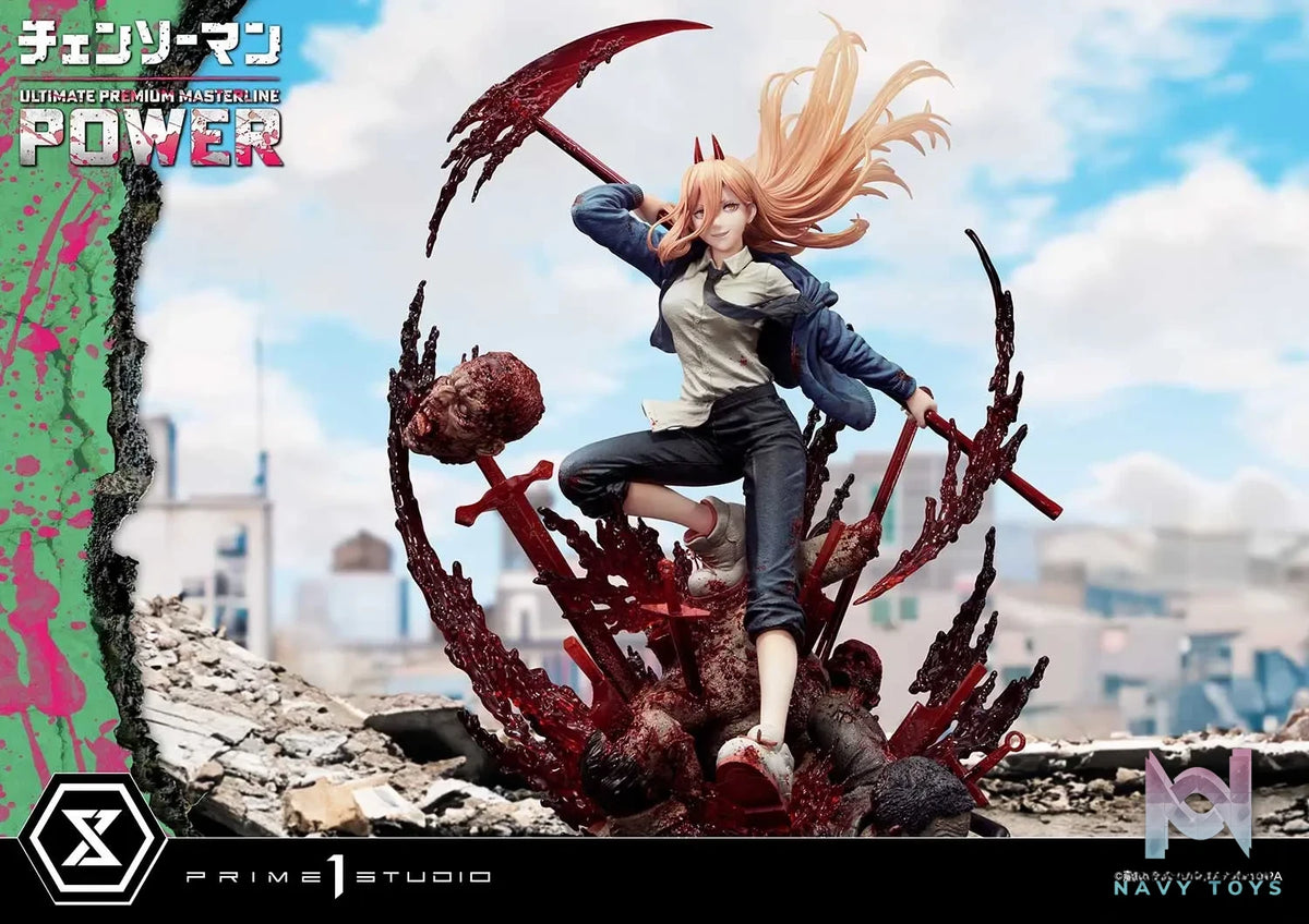 Prime 1 Studio – Ultimate Premium Masterline CHAINSAW MAN POWER UPMCSM-02 UPMCSM-02DX UPMCSM-02DXS (Licensed)