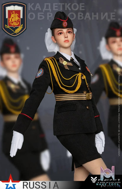 FLAGSET – Original 1/6 Russian Female Soldiers Ministry of Internal Affairs FS-73054A & Ninth Women’s Military Academy FS-73054B & Aerospace Defense Forces FS-73054C (Licensed)