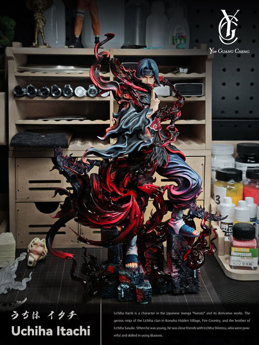 Uchiha Itachi - Naruto - Yue Guang Cheng Studio resin statue Yue Guang Studio anime figure
