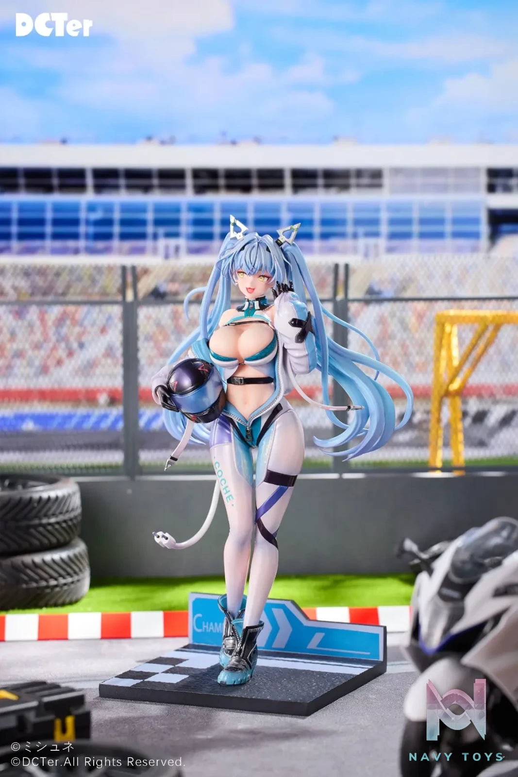 DCTer – 1/7 Motorcycle Girl Aila (Licensed)