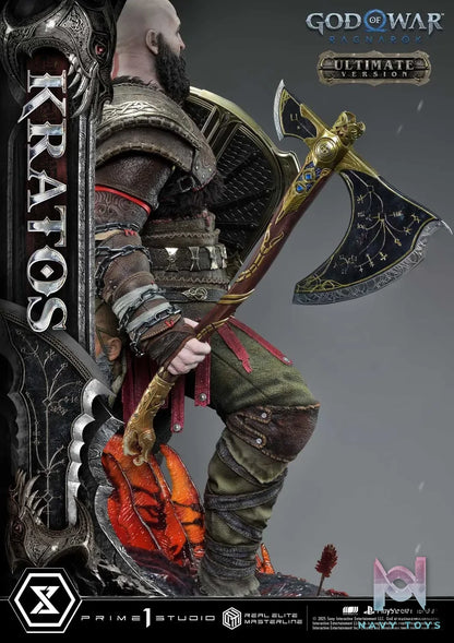 Prime 1 Studio – Real Elite Masterline God of War: Ragnarok Kratos Ultimate Version REMGOW-01 REMGOW-01UT REMGOW-01UTS (Licensed)