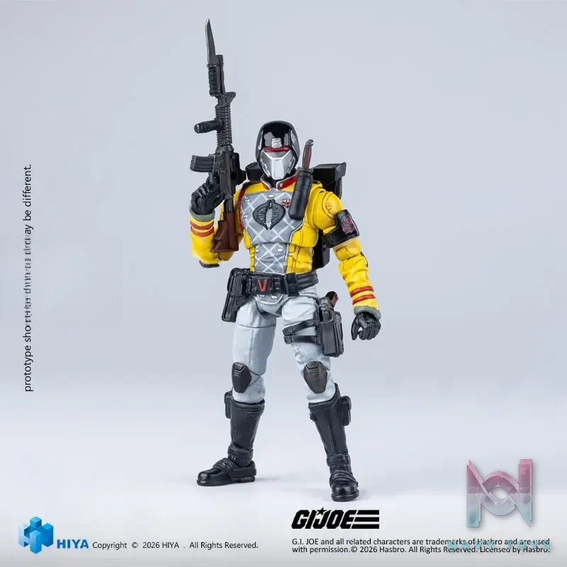 Hiya Toys – EXQUISITE MINI Series G.I. Joe Crimson Guard (Python Patrol Version) 1/18 Scale Action Figure (Licensed)