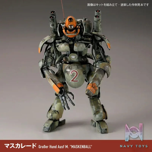 Kaiyodo – ARTPLA Maschinen Krieger Final Hund Set X Jerry Can Man 1/35 Plastic Model (Licensed)