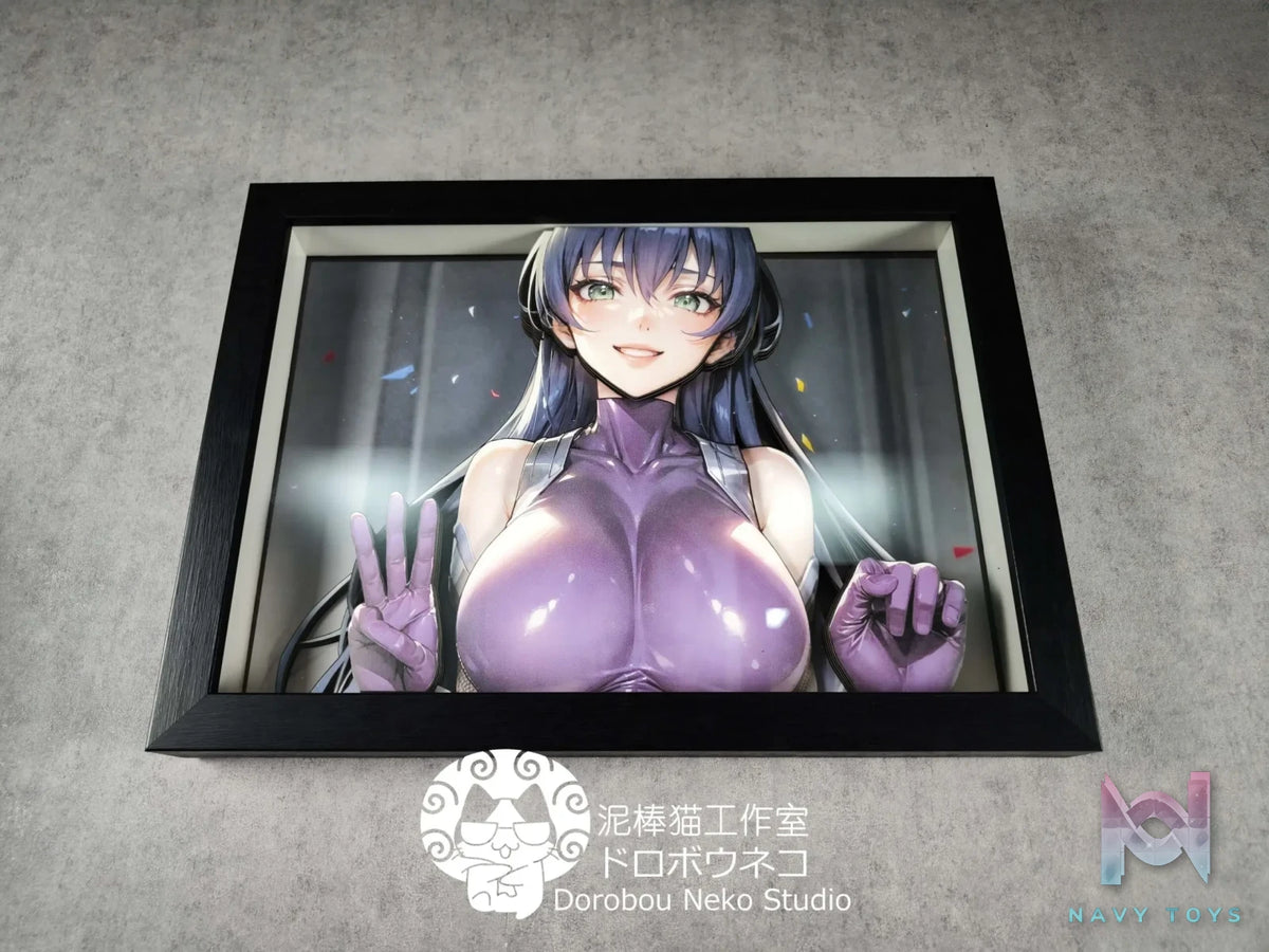 Dorobou Neko Studio – Action Taimanin Asagi detachable face 3D picture