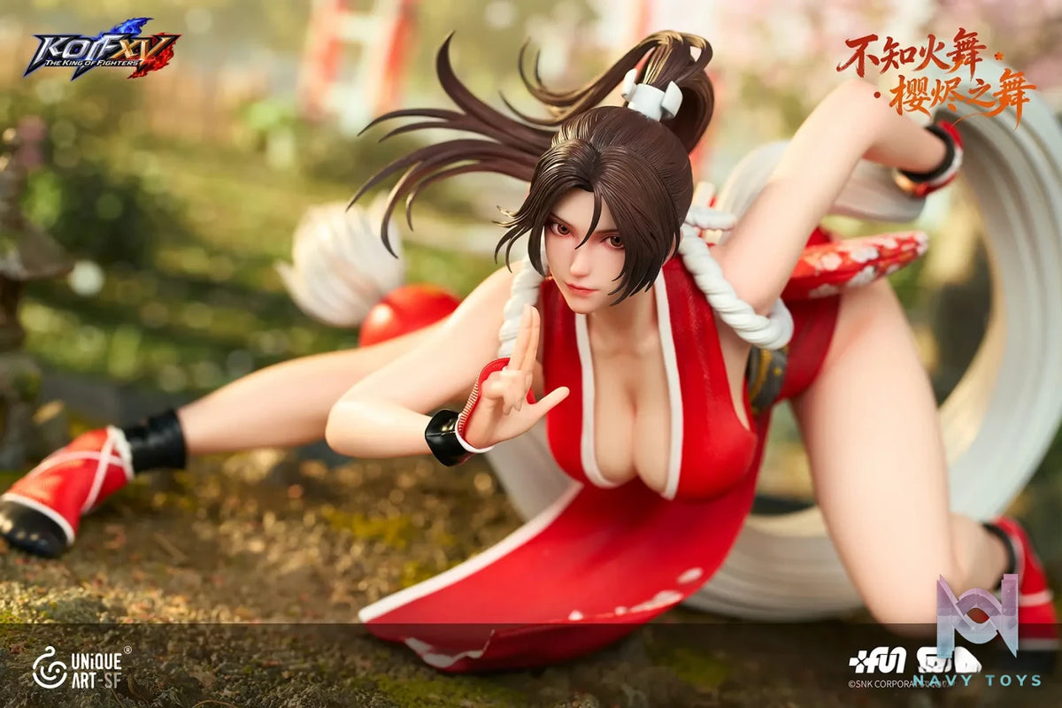 UNIQUE Art Studio – SNK Mai Shiranui Cherry Blossom Ember Dance 1/6 Scale Figure (Licensed)