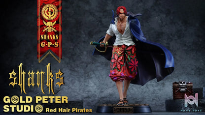 Gold Peter Studio – Shanks Red Hair Pirates One Piece