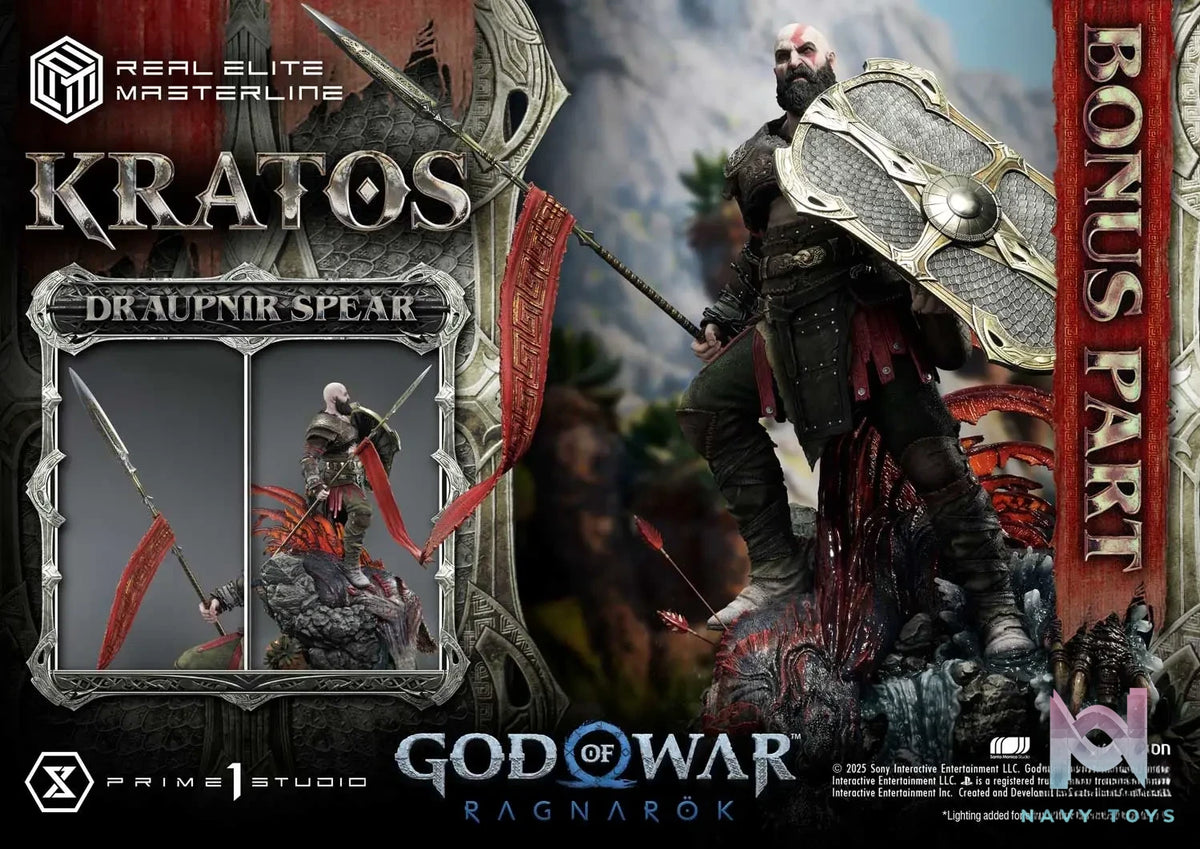 Prime 1 Studio – Real Elite Masterline God of War: Ragnarok Kratos Ultimate Version REMGOW-01 REMGOW-01UT REMGOW-01UTS (Licensed)